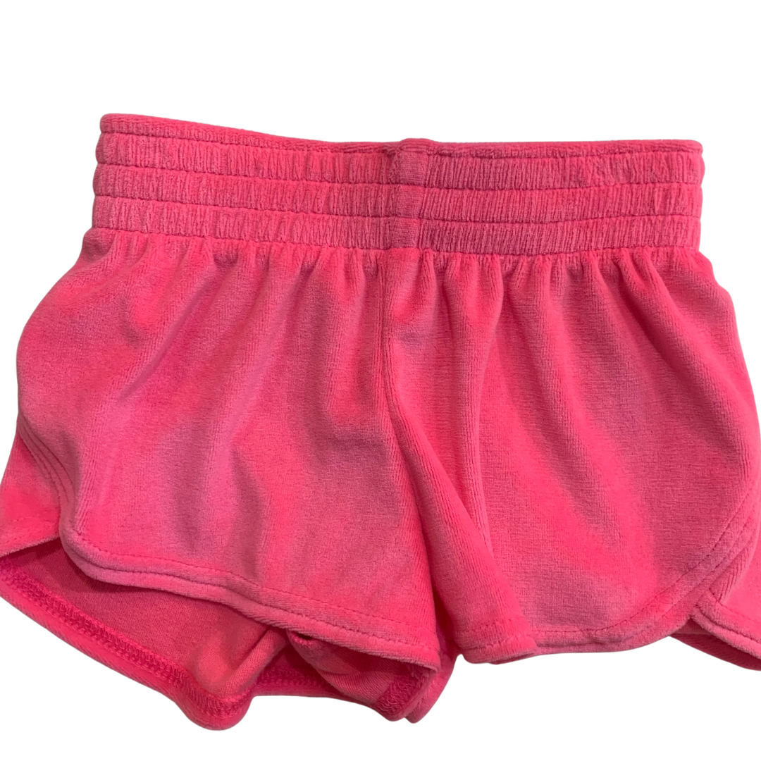 Velour Shorts- with monogram