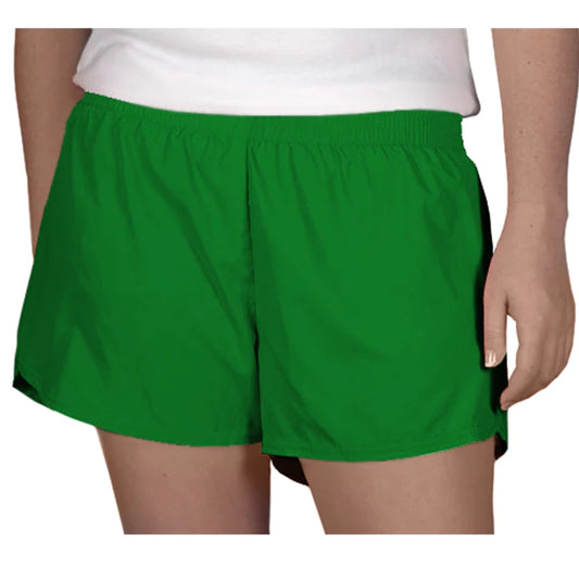 Solid Green Shorts